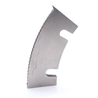 6 Inch (in) Serrated Male Slotter with Tip - 12