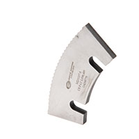 6 Inch (in) Serrated Male Slotter Knife with No Tip - 3