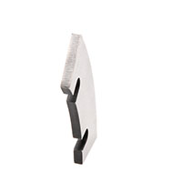 6 Inch (in) Serrated Male Slotter Knife with No Tip - 8