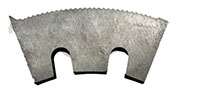 5 Inch (in) Serrated Male Slotter with Tip - 2