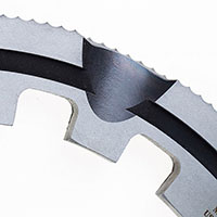 10 Inch (in) Extended Slot and Beveled Serrated Male Slotter with Tip - 2