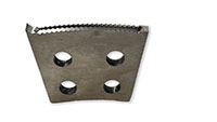 4 Hole and 4 Inch (in) Serrated Male Slotter with Tip - 2